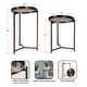 preview thumbnail 11 of 19, Kate and Laurel Aguilar Plant Stand Set - 2 Piece
