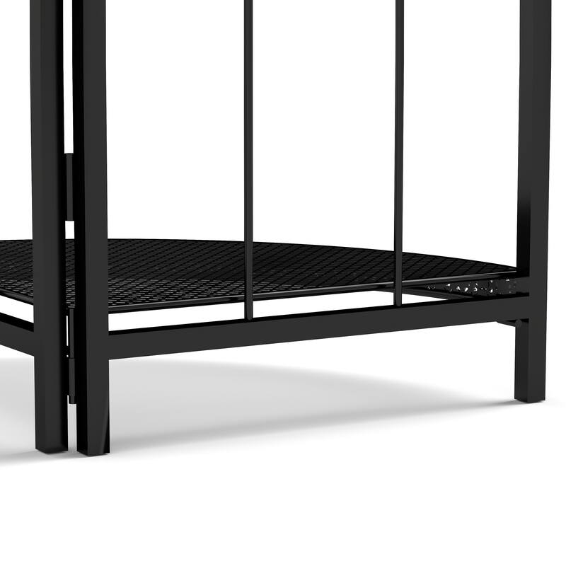 3-Tier Corner Open Shelf,Bookcase Freestanding Shelving Unit,Plant Stand Small Bookshelf