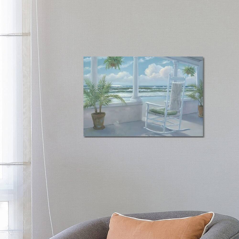 iCanvas "Coastal Porch I" by Georgia Janisse Canvas Print