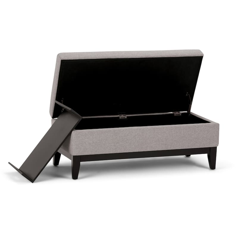 WYNDENHALL Jackson 42 inch Wide Rectangle Storage Ottoman
