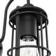 preview thumbnail 17 of 15, 1-Light Industrial Wire Cage Wall Sconce Set of 2