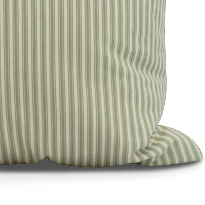 26 x 26 inch Ticking Stripe Decorative Pillow
