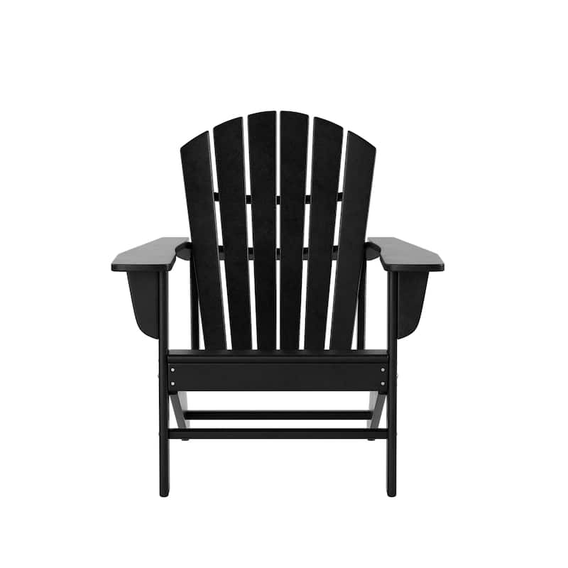 Altura 12-Piece Poly All Weather Adirondack Chair With Ottoman And Side Table