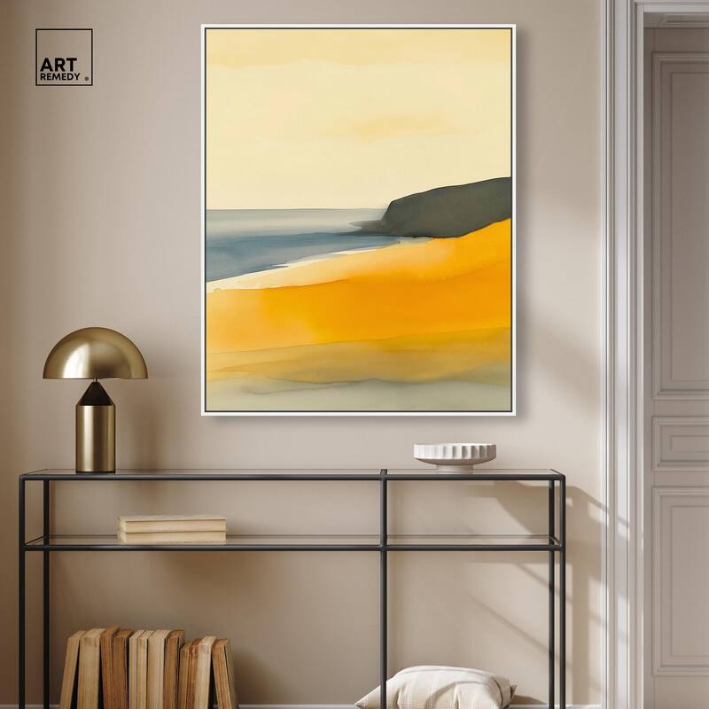 Glistening Beach Dreams II Canvas by Art Remedy