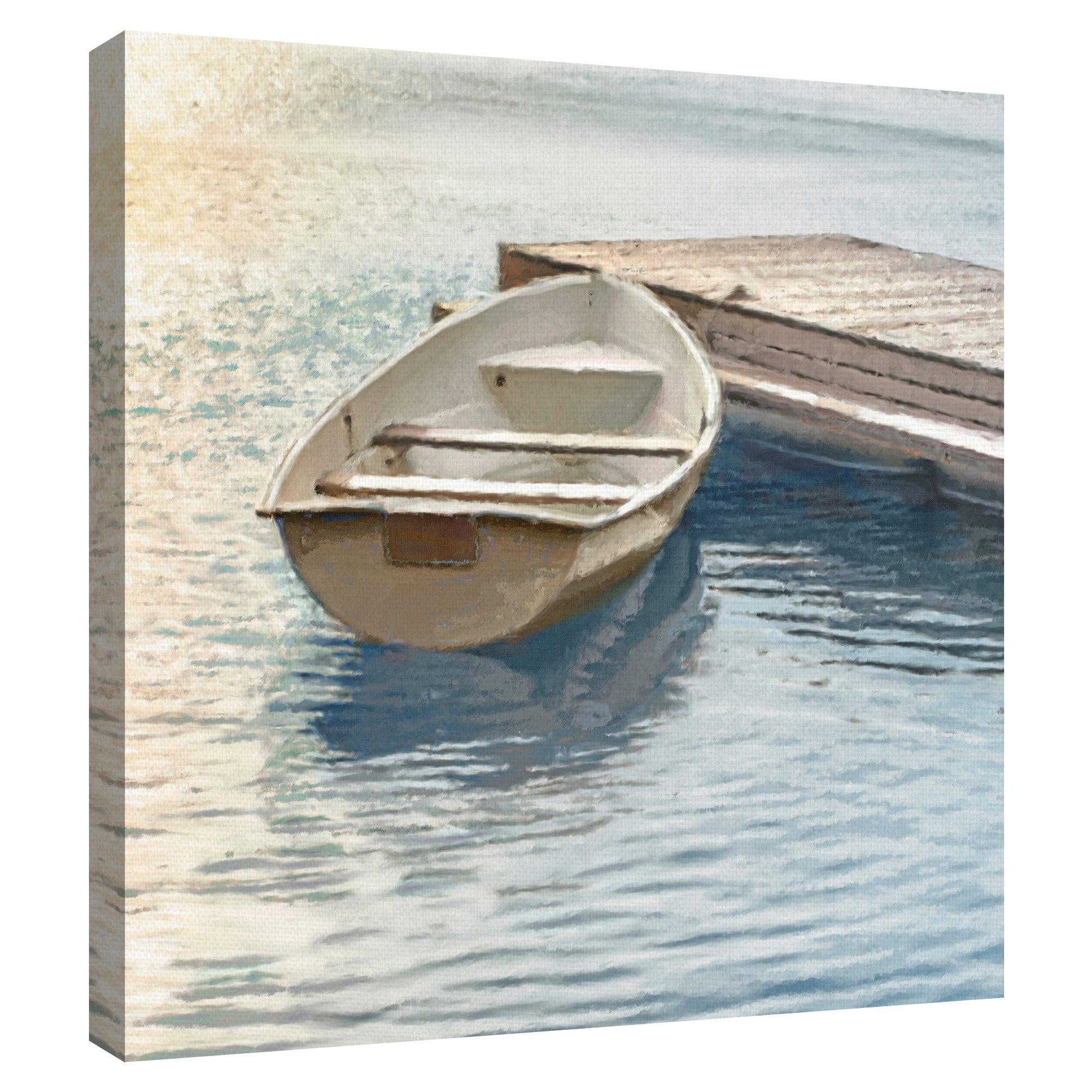 Coastal Retreat Float by Mark Chandon Canvas Art Print by Mark Chandon Canvas Art Print
