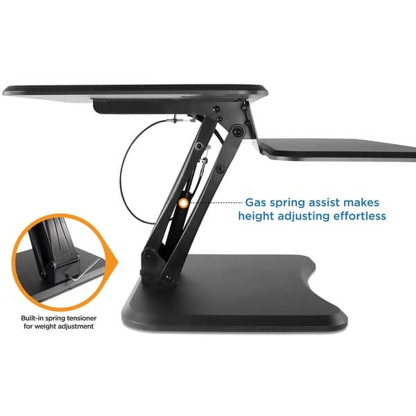 Shop Mount It Standing Desk Converter With Keyboard Tray For