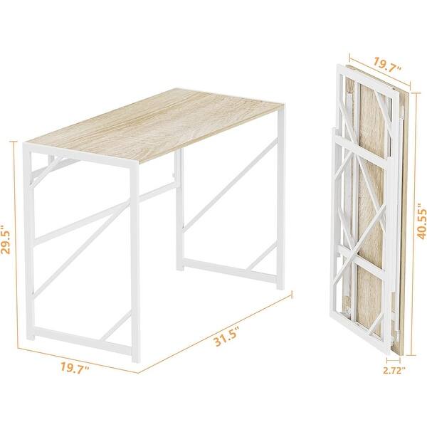 Computer Desk Foldable Table for Small Spaces - Bed Bath & Beyond ...