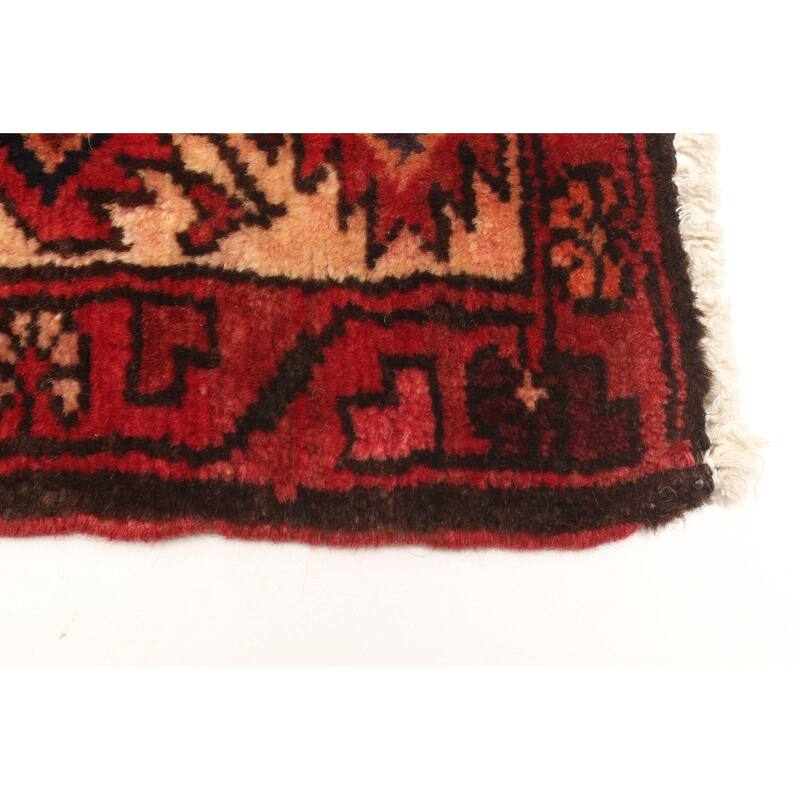 ECARPETGALLERY Hand-knotted Andelz Red Wool Rug - 4'2 x 6'7