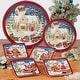 preview thumbnail 7 of 8, Certified International Santa's Workshop 16 Pc. Dinnerware Set, Service for 4