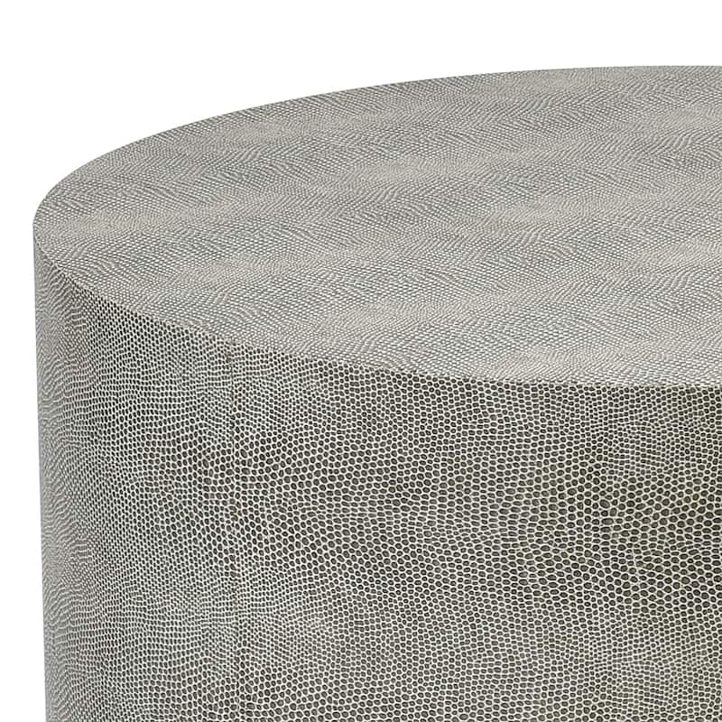 Elk Home Dexter Gray Fabric 16 Inch Wide Accent Table