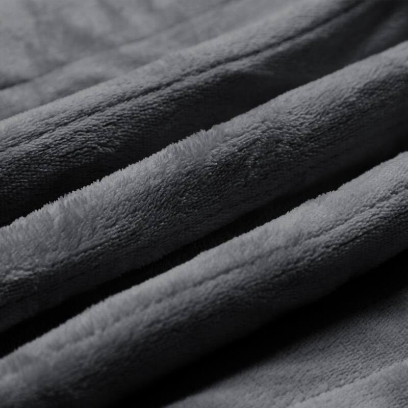 Flannel Electric Heated Blanket With Controller