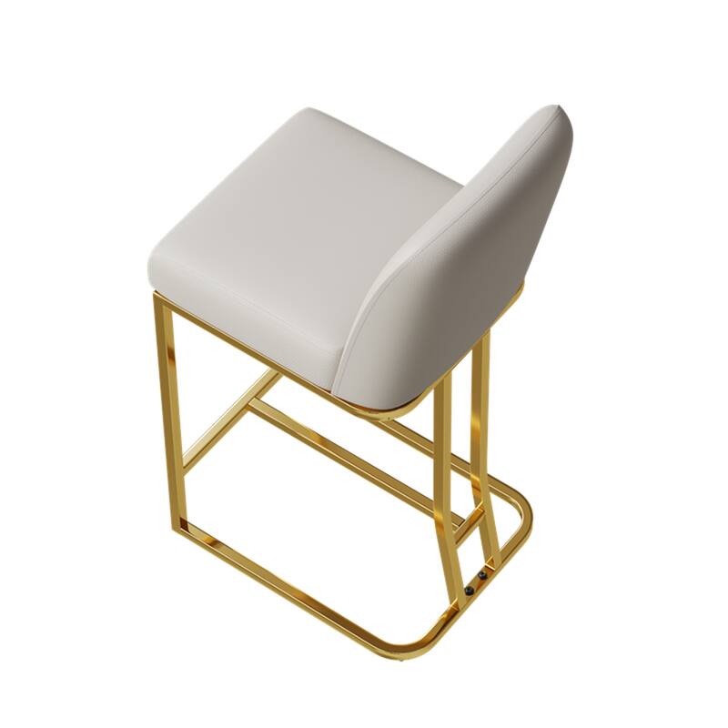 Set of 2 Modern Bar Stools Comfortable Counter Height Dining Chairs for Kitchen Island Restaurant or Home Bar