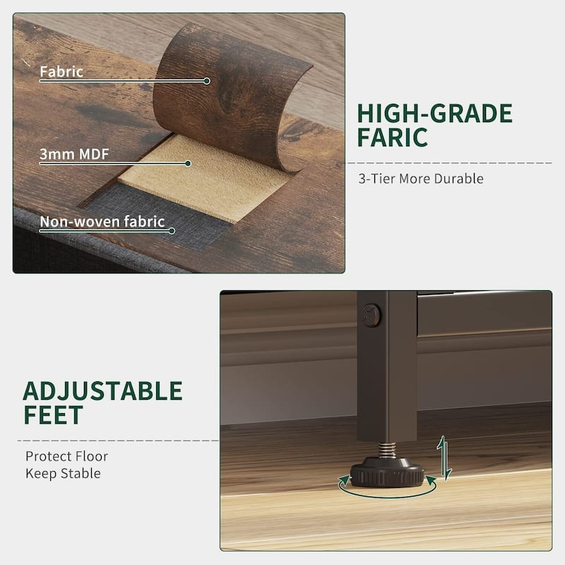 Dresser for Bedroom with 5 Drawers
