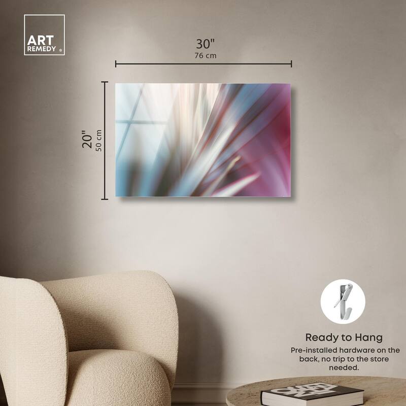 Pastel Speed I Acrylic by Art Remedy, Ready to Hang