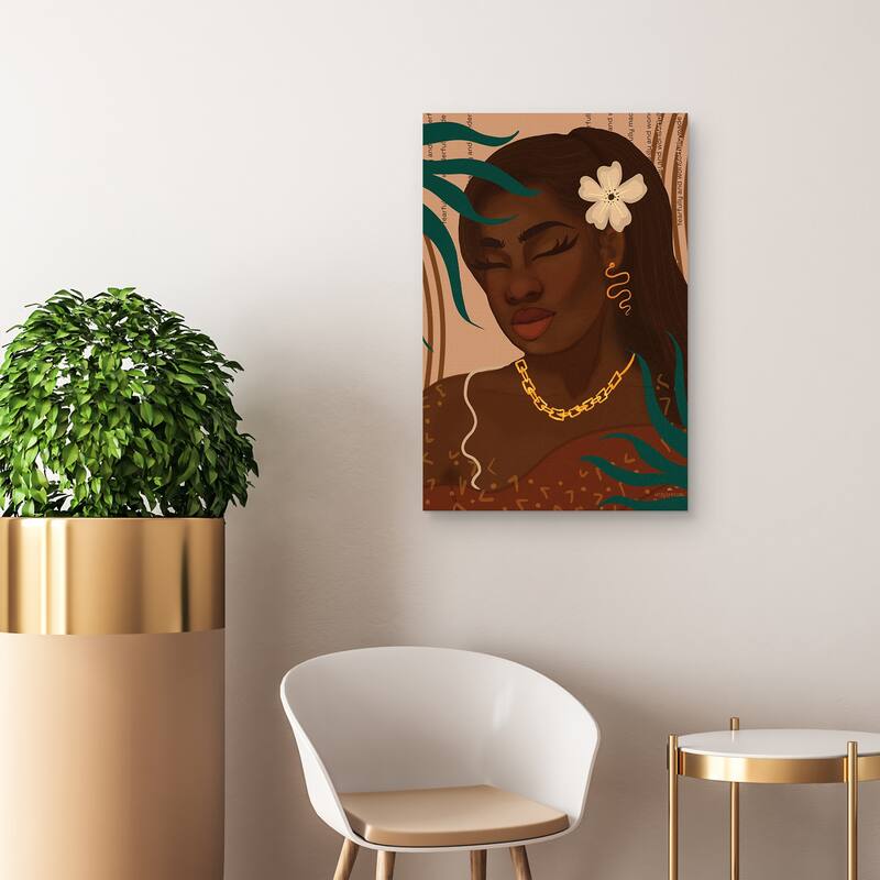 Wonderfully Made by Princella Canvas Art Print