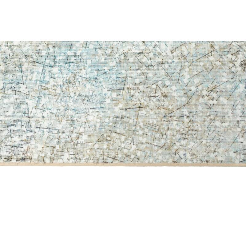 My Magic Carpet Sotho Beige Machine Washable Rug