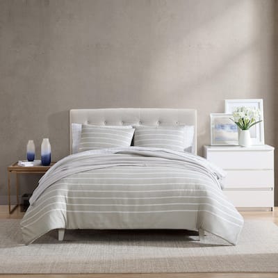 Nautica Hadley Beige Reversible Comforter Set