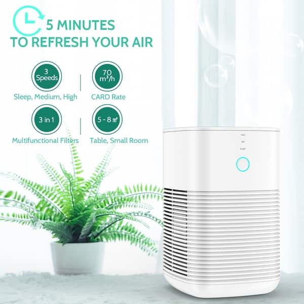 Shop Gblife Pm1232a Table Hepa Air Purifier For Home Room Office