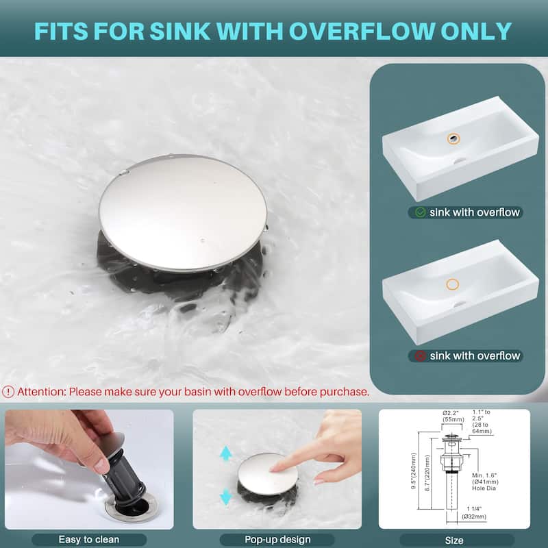 WOWOW 8 in. Widespread Double Handle Bathroom Faucet