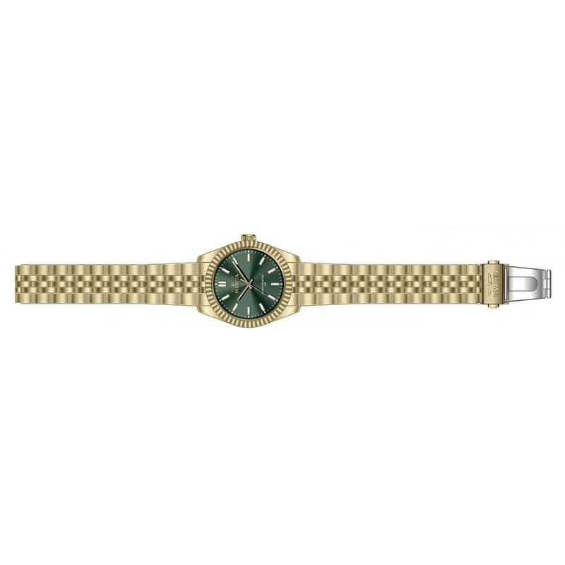 Invicta Women's 47505 Specialty Quartz 3 Hand Green Dial Watch