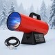 preview thumbnail 6 of 8, 60,000 BTU Forced Air Propane Heater, with Regulator Red