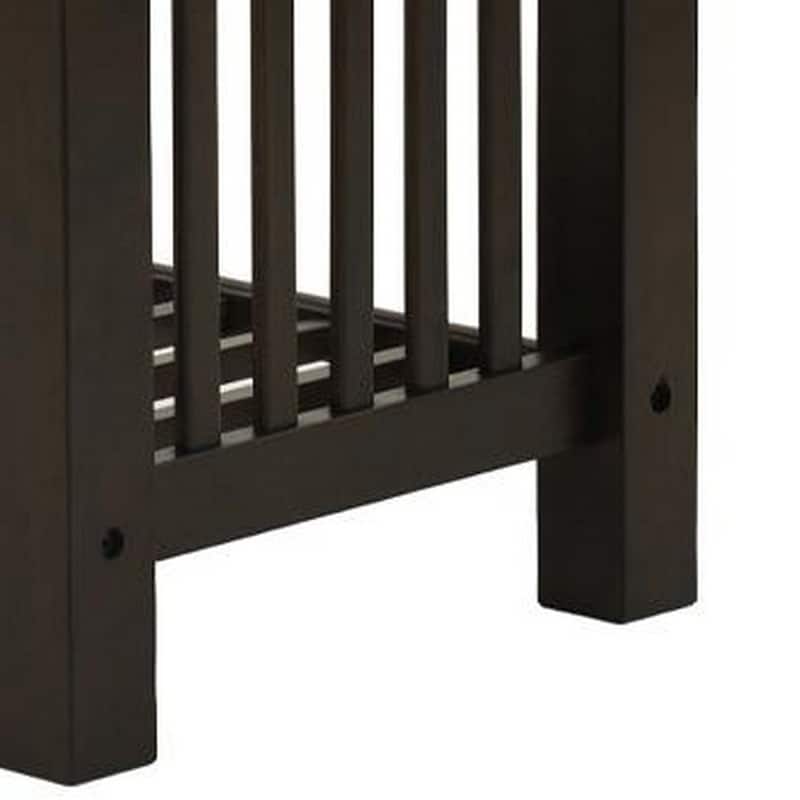 Moen 21 Inch Side End Table, White Faux Marble, Bottom Shelf, Black Wood