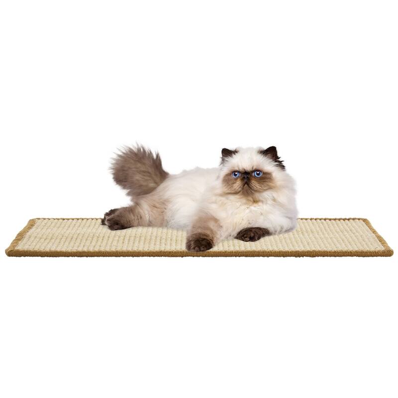SAFAVIEH Home Sisal Small Boucle Weave Cat Scratch Mat