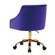 preview thumbnail 32 of 31, Modern Home Office Chair Velvet Swivel Armchair Chair with Soft Seat - 23.00 x 20.00 x 36.00 inch