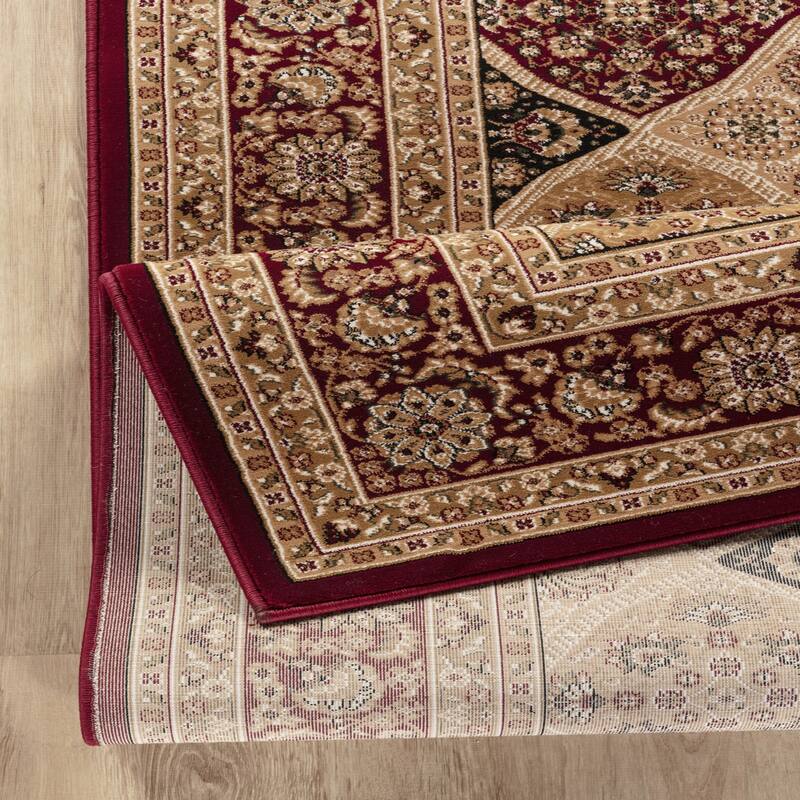 Red 5 ft. 3 in. x 7 ft. 3 in. Area Rug - 7' x 5'