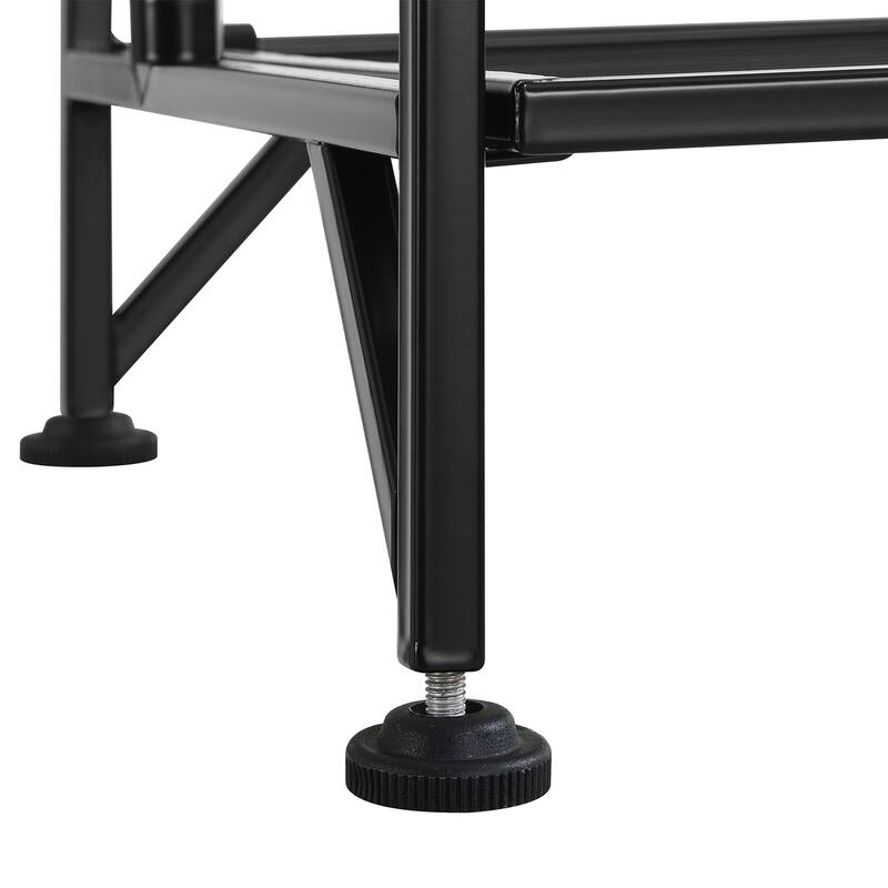 Convenience Concepts Xtra Storage 3 Tier Wide Folding Metal Shelf