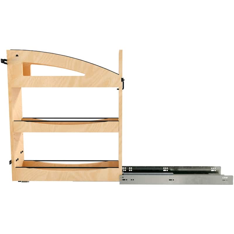 Rev-A-Shelf 448CC-BCSC-5 Craftsman 5-15/16" Wide Kitchen Cabinet Slide