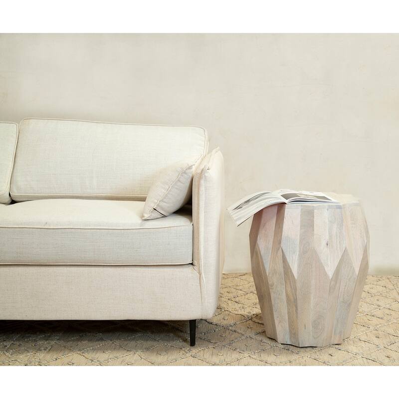 Chantel Drum End Table