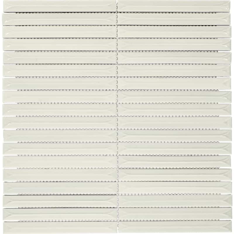 Daltile Artefino Vintage 1.5 x 6 Pyramid Mosaic (10 PC Per SQFT) (9.70 SQFT Per Carton)