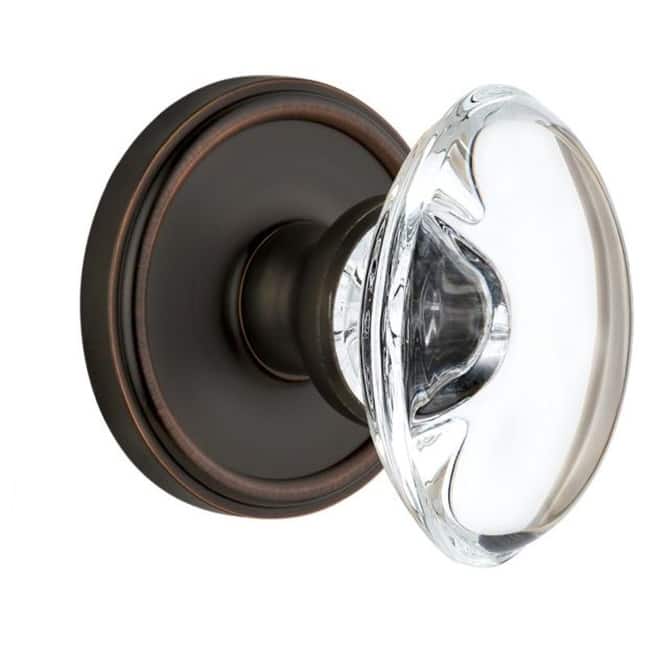 Grandeur Georgetown Solid Brass Rose Single Dummy Knob with Provence