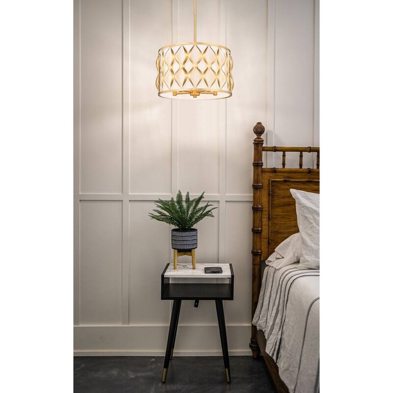 Z-Lite 1948P18 Harden 5 Light 19" Wide Pendant