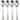 Oneida Moda Fine Flatware Teaspoons, Set Of 4