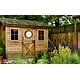 preview thumbnail 7 of 5, The Craftsman Indoor/Outdoor Wall Clock Thermometer 18 inch by Infinity Instruments - 18 x 2.25 x 18