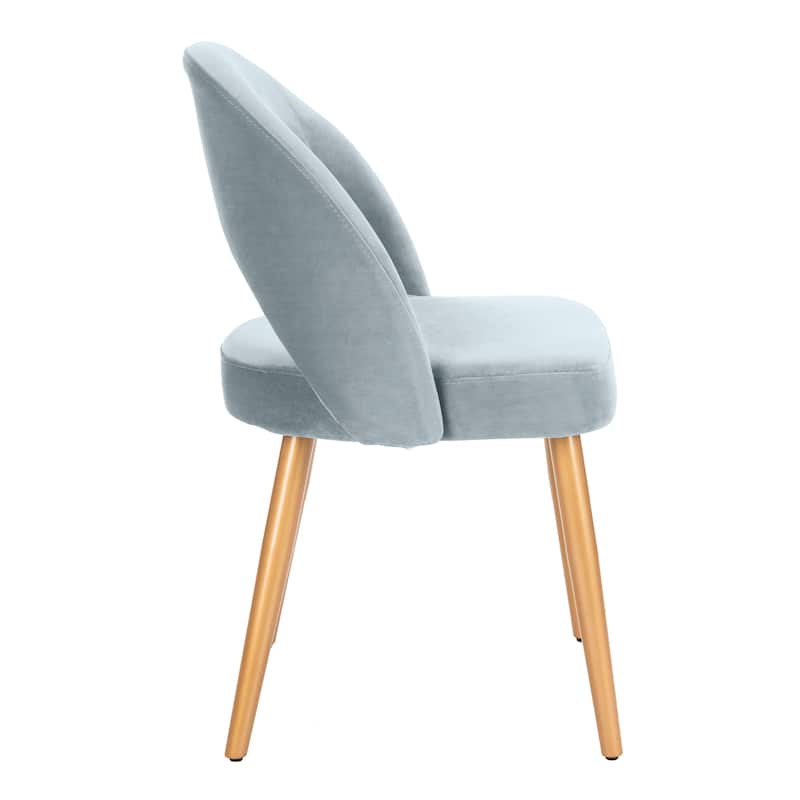 SAFAVIEH Reva Retro Dusty Rose/ Gold Chair (Set of 2) - 21.3" x 24.3" x 31.8" - 21Wx24Dx32H