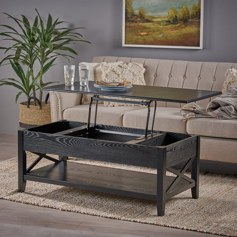 Decatur Farmhouse Lift Top Coffee Table by Christopher Knight Home
