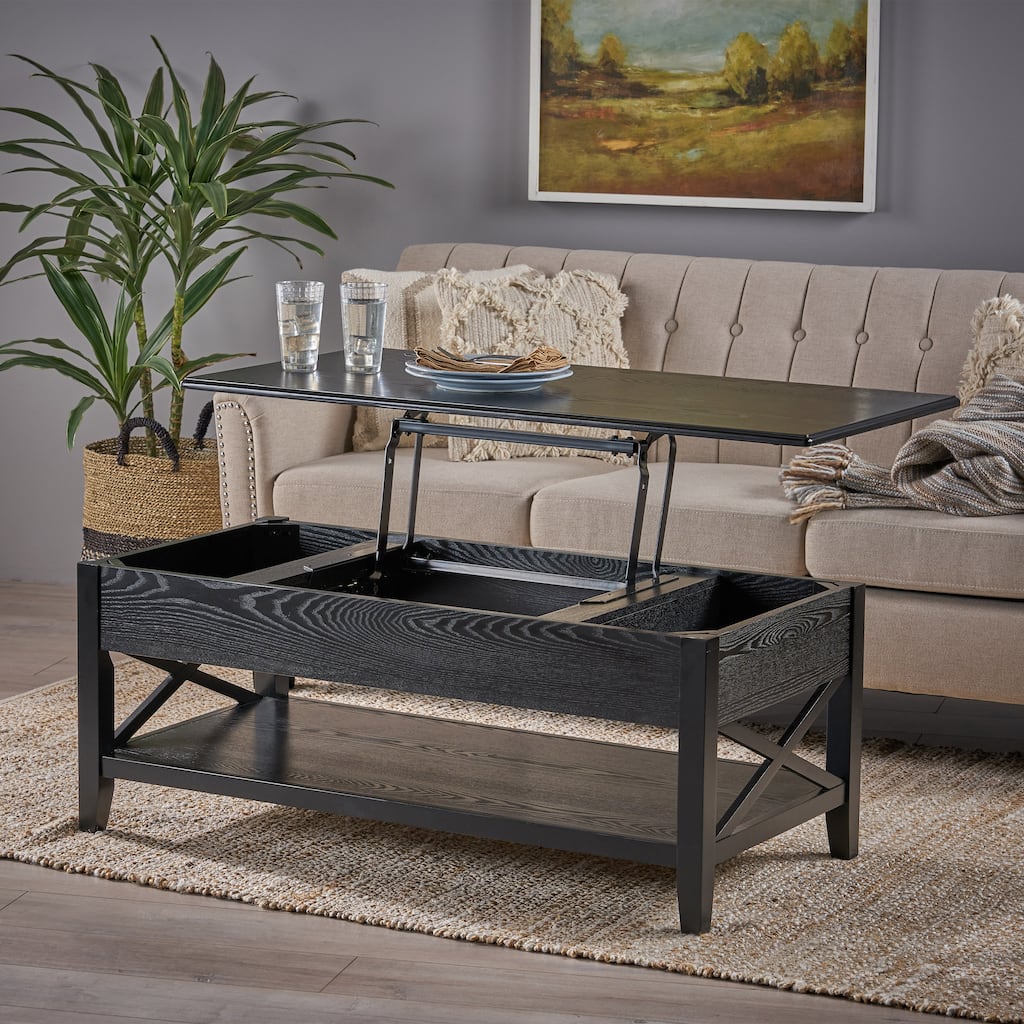 Decatur Farmhouse Lift Top Coffee Table by Christopher Knight Home