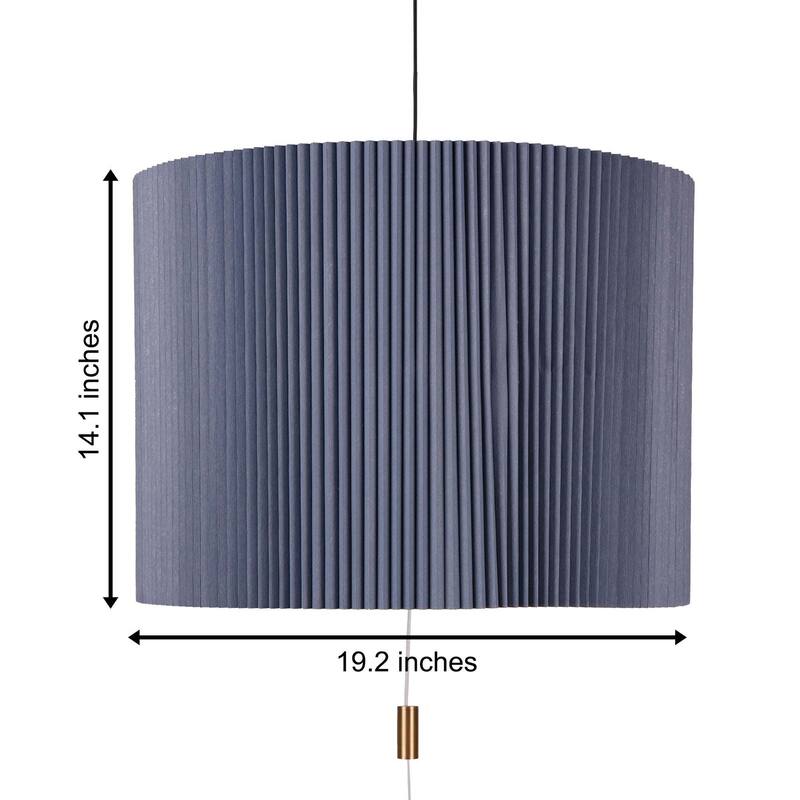 Blue Shape Changing Pendant Lamp