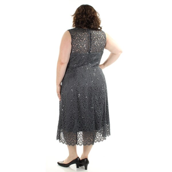 navy lace dress size 22