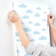preview thumbnail 4 of 4, Disney Winnie the Pooh Cloud Blue Wallpaper