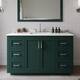 Option Green / Giotto Quartz Top / Brushed Nickel