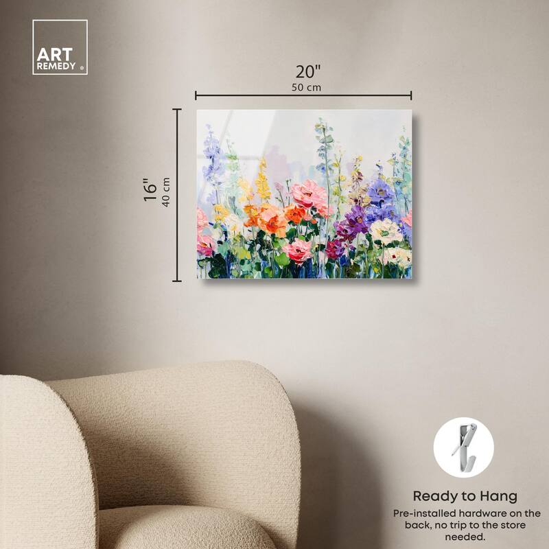 Summer Abundance II Acrylic by Art Remedy, Ready to Hang