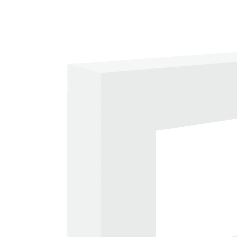 vidaXL Fireplace Surround 31.9x7.1x32.3" Engineered Wood