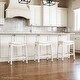 preview thumbnail 16 of 98, Maven Lane 31" Adrien Saddle Kitchen Bar Height Stool - N/A