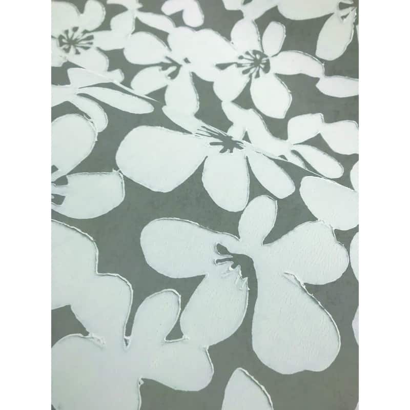 Elizabeth Brown Fibrous Non-Woven Unpasted Bohemian Free Spirit Wallpaper Covers about 60.75 sq. ft.