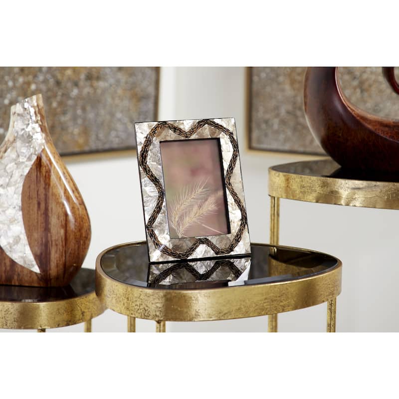Resin Photo Frame - Brown - Roche River Decor