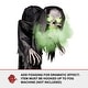preview thumbnail 5 of 9, Haunted Hill Farm Colossal the Hunched Skeleton Reaper by Tekky, Premium Talking Halloween Animatronic, Plug-In or Battery